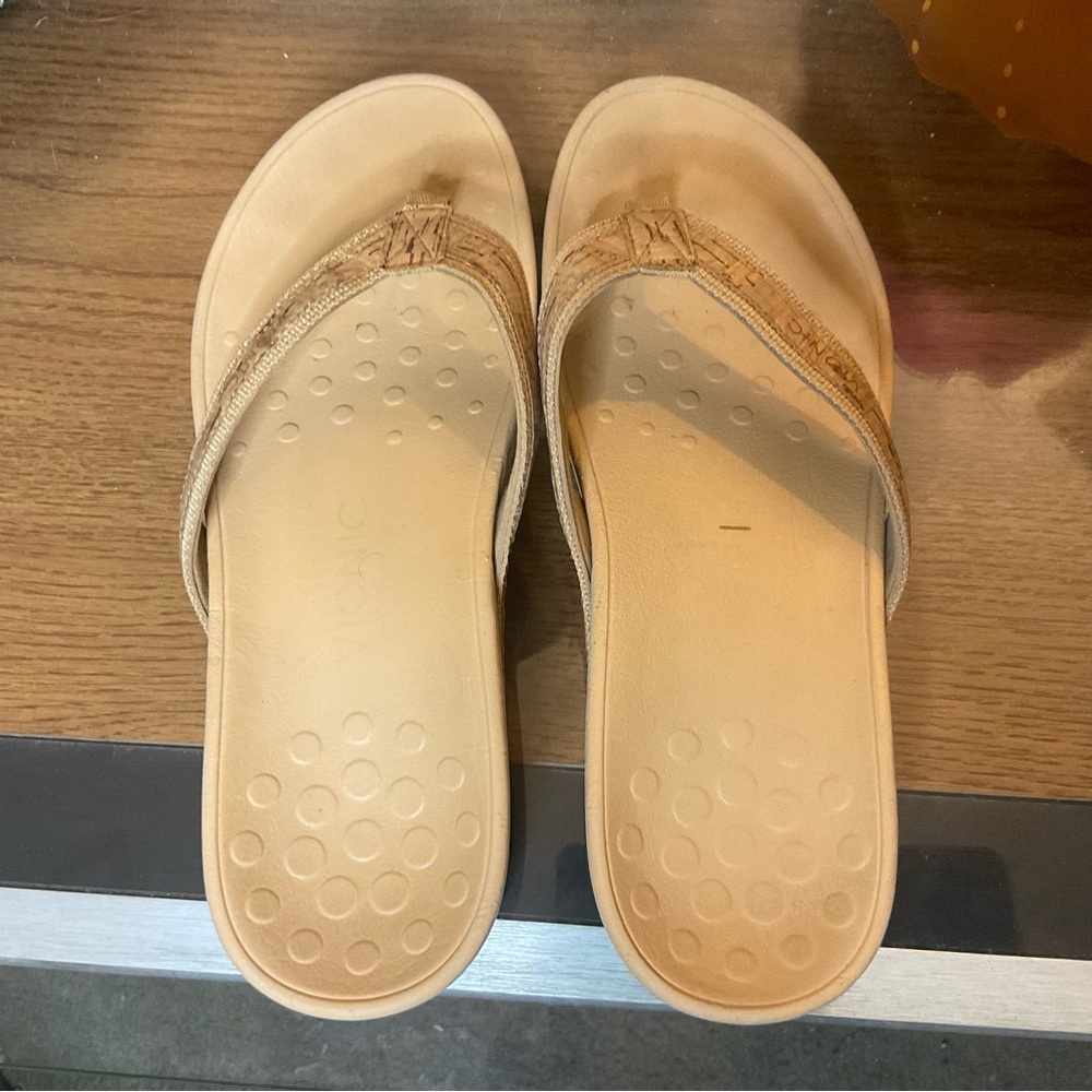 VIONIC PACIFIC HIGH TIDE WEDGE SANDALS SZ 9 - Picture 5 of 8